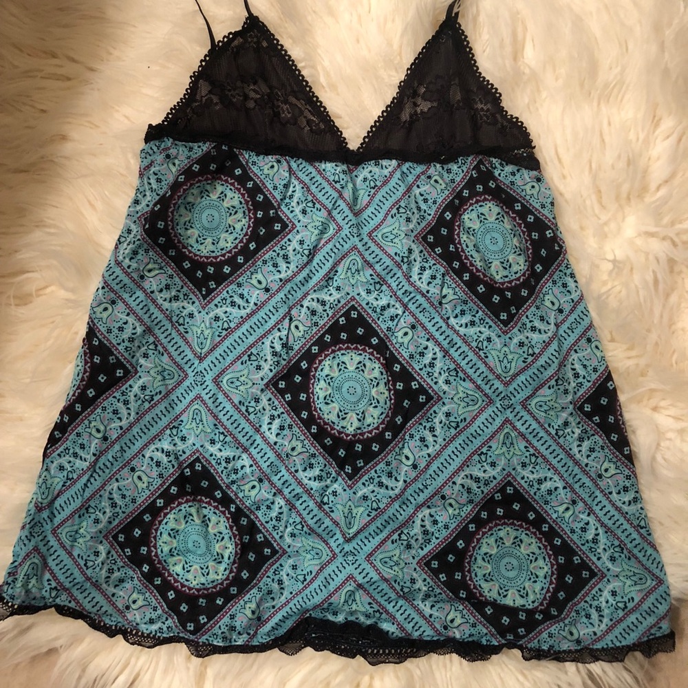 Free people night dress with adjustable straps